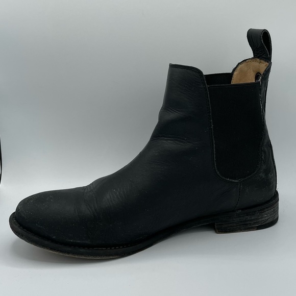 Free People Faryl Robin Women’s Black Size 10 Mountain Peaks Chelsea Boots - Picture 3 of 5